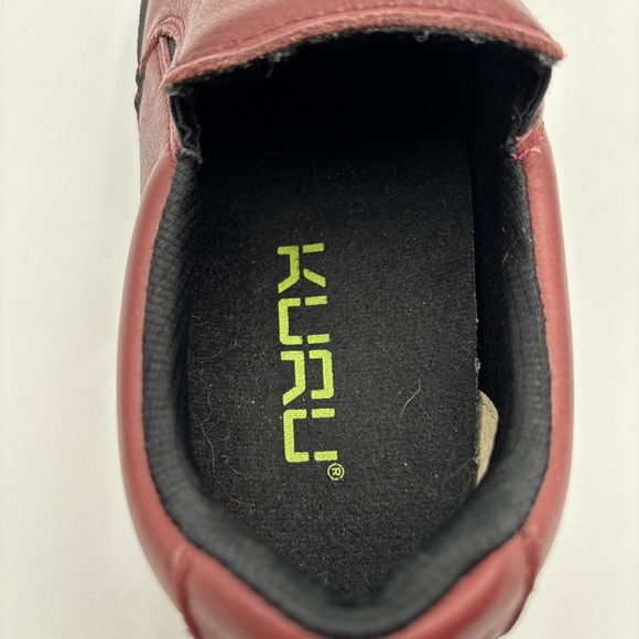 KURU Kivi Slip On Shoes Womens 9 US Comfort Walking Loafers Red Leather 201904E - Picture 6 of 11